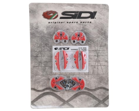Sidi SRS Drako Replacement Traction Pads (Red) (39-40)