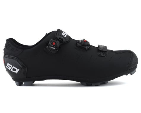 Sidi Dragon 5 Mega Mountain Shoes (Matte Black/Black) (46.5) (Wide)