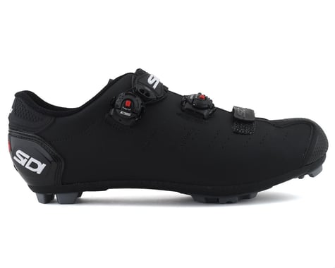 Sidi Dragon 5 Mega Mountain Shoes (Matte Black/Black) (48) (Wide)