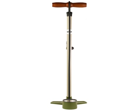 Silca Terra Floor Pump (Green/Tan)