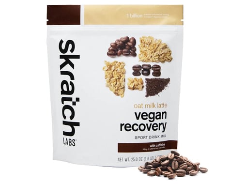 Skratch Labs Vegan Recovery Sport Drink Mix (Oat Milk Latte) (12 Serving Pouch)
