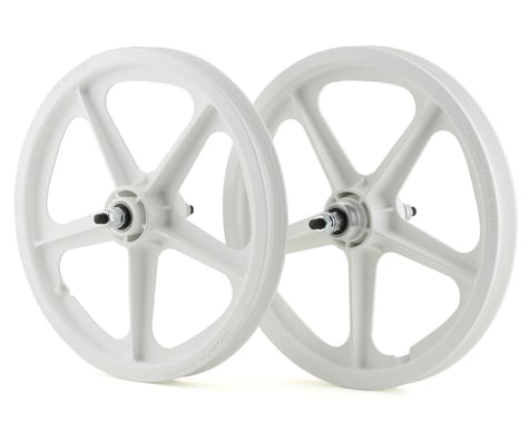 Skyway Tuff Wheel II 16" Wheel Set (White) (3/8" Axle) (RHD) (16 x 1.75)