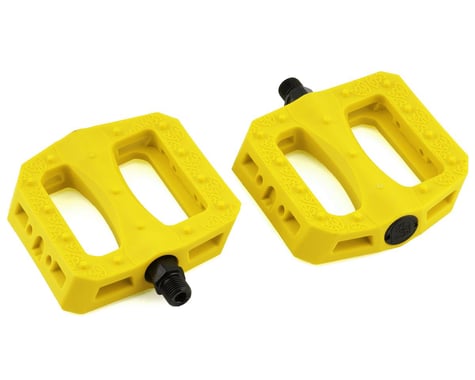 S&M BTM Pedals (Pair) (Yellow) (9/16")