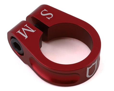S&M XLT Seat Post Clamp (Red) (28.6mm (1-1/8"))