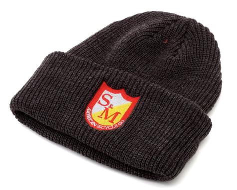 S&M Ribbed Cuffed Beanie (Grey) (One Size Fits Most)