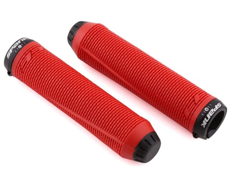 Spank Spike 33 Lock-On Grips (Red)