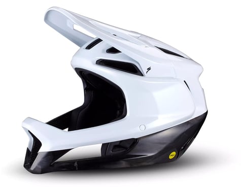 Specialized Gambit Carbon Full Face Helmet (White/Carbon) (L)