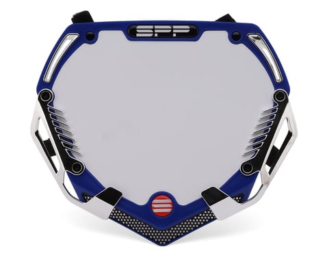 SPP 7pc Number Plate System (Blue/Chrome) (Pro)