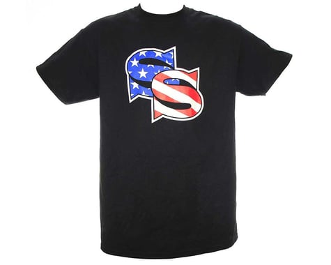 SSquared Stars & Stripes T-Shirt (Black) (XL)