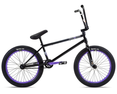Stolen Sinner FC XLT 20" BMX Bike (21" Toptube) (Black/Violet) (Freecoaster) (Right Hand Drive)