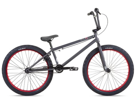 Stolen Saint 24" BMX Bike (21.75" Toptube) (Matte Raw/Red)