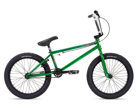Stolen 2021 Heist 20" BMX Bike (21" Toptube) (Dark Green/Chrome)