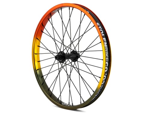 Stolen Rampage FA Front Wheel (Rasta) (20 x 1.75)