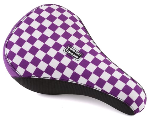 Stolen Fast Times XL Checkerboard Pivotal Seat (Lavender/White)