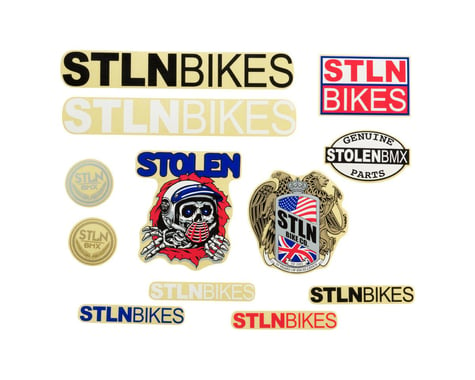 Stolen Sticker Pack: 12-piece, Assorted