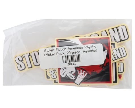 Stolen X Fiction American Psycho Sticker Pack