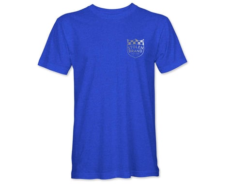 Stolen Fast Bike Metal T-Shirt (Heather Royal) (XL)