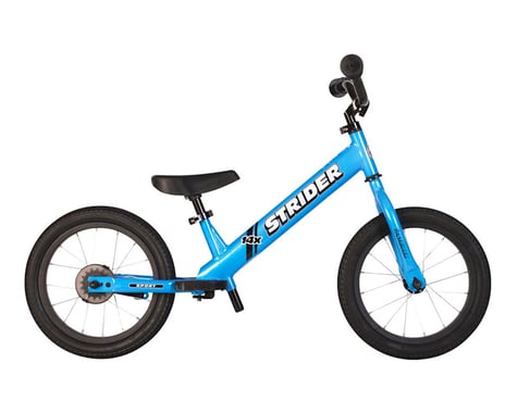 SCRATCH & DENT: Strider 14x Sport Kids Balance Bike w/ Easy-Ride Pedal Kit (Blue)