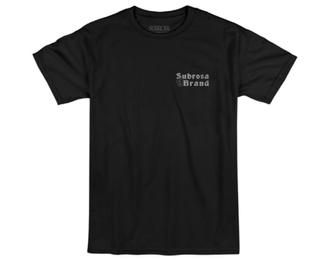 Subrosa Broken Spokes T-Shirt (Black) (XL)