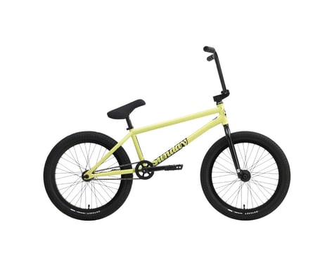 Sunday Soundwave Special BMX Bike (21" Toptube) (Notepad Yellow) (Freecoaster) (Right Hand Drive)