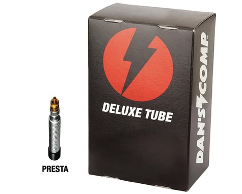 Dan's Comp Presta Valve BMX Tube (Black) (20 x 1-3/8)