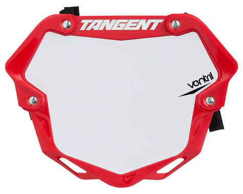 Tangent Ventril 3D Number Plate (Red) (Pro)