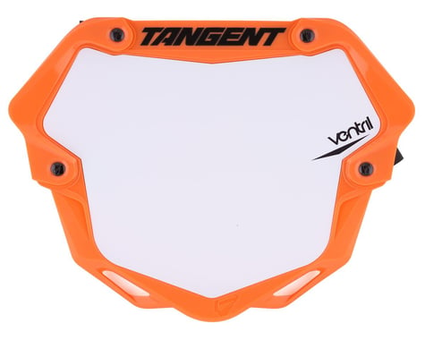 Tangent Ventril 3D Pro Number Plate (Orange) (L)