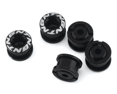 Tangent Alloy Chainring Bolts (Black) (4mm)