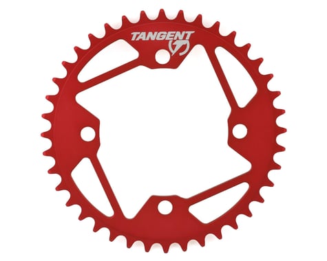 Tangent Halo 4-Bolt Chainring (Red) (40T)