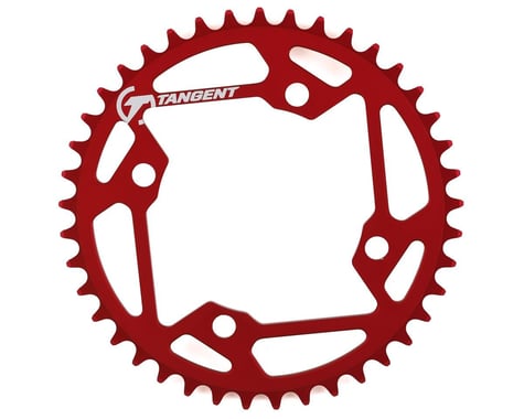 Tangent Halo 4-Bolt Chainring (Red) (41T)