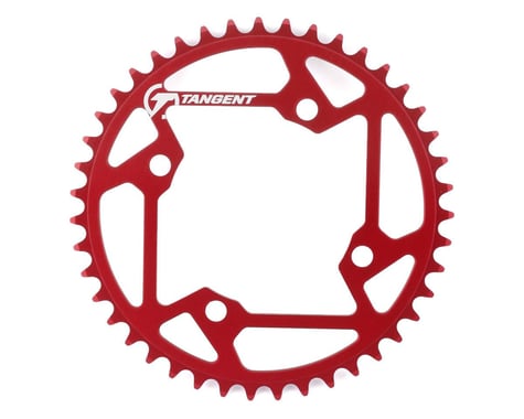 Tangent Halo 4-Bolt Chainring (Red) (43T)