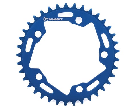 Tangent Halo 5-Bolt Chainring (Blue) (37T)