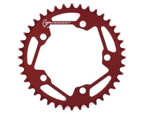 Tangent Halo 5-Bolt Chainring (Red) (40T)