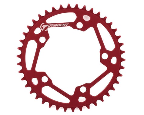 Tangent Halo 5-Bolt Chainring (Red) (42T)