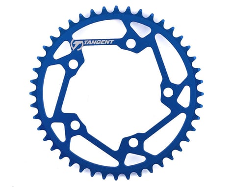 Tangent Halo 5-Bolt Chainring (Blue) (44T)
