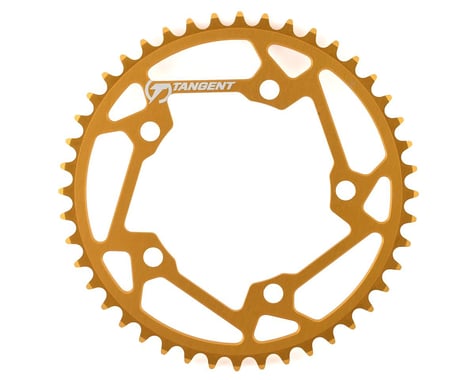 Tangent Halo 5-Bolt Chainring (Gold) (44T)