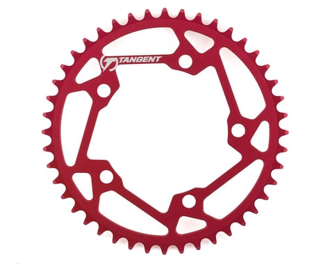 Tangent Halo 5-Bolt Chainring (Red) (44T)