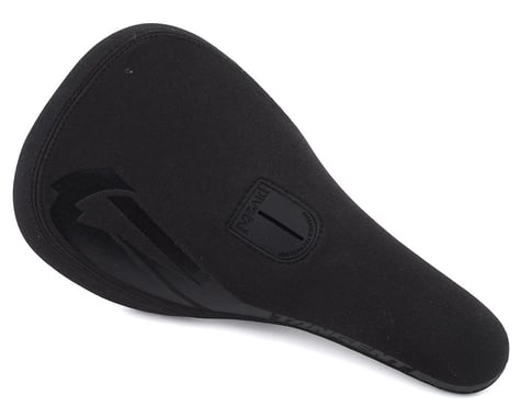 Tangent Carve Pivotal Microfiber Saddle (Black)