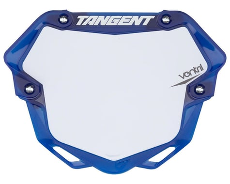 Tangent 3D Ventril Number Plate (Trans Blue) (L)