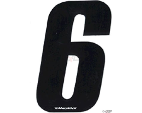 Tangent 3" BMX Number Pack "6" (10-Pack)