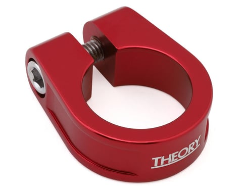 Theory Trusty Single Bolt Seat Clamp (Red) (28.6mm)
