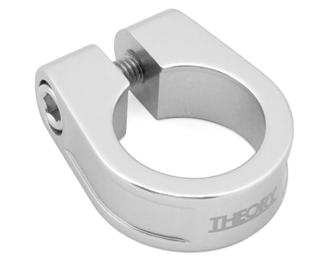 Theory Trusty Single Bolt Seat Clamp (Silver) (28.6mm)