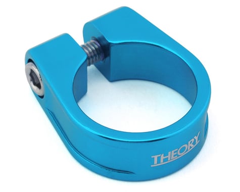 Theory Trusty Single Bolt Seat Clamp (Blue) (31.8mm)