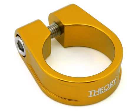 Theory Trusty Single Bolt Seat Clamp (Gold) (31.8mm)