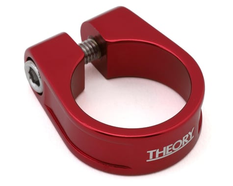Theory Trusty Single Bolt Seat Clamp (Red) (31.8mm)
