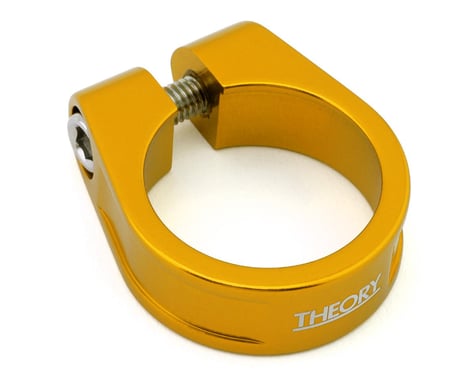 Theory Trusty Single Bolt Seat Clamp (Gold) (34.9mm)