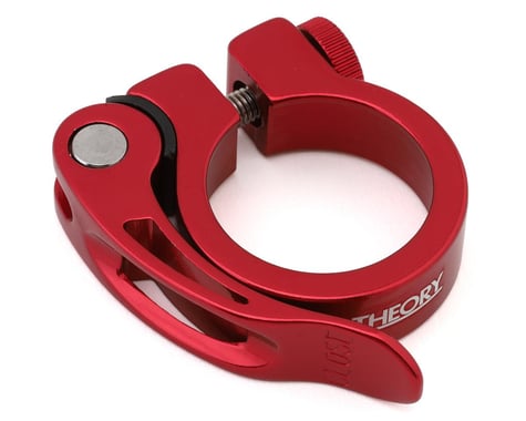 Theory Quickie Quick Release Seat Clamp (Red) (31.8mm)