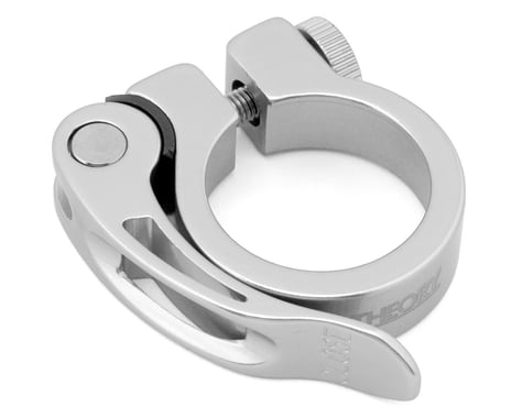 Theory Quickie Quick Release Seat Clamp (Silver) (31.8mm)
