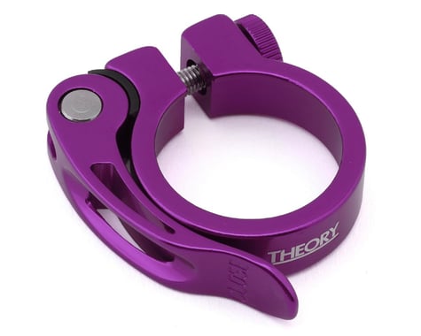 Theory Quickie Quick Release Seat Clamp (Purple) (34.9mm)