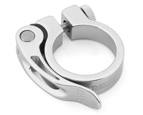 Theory Quickie Quick Release Seat Clamp (Silver) (34.9mm)